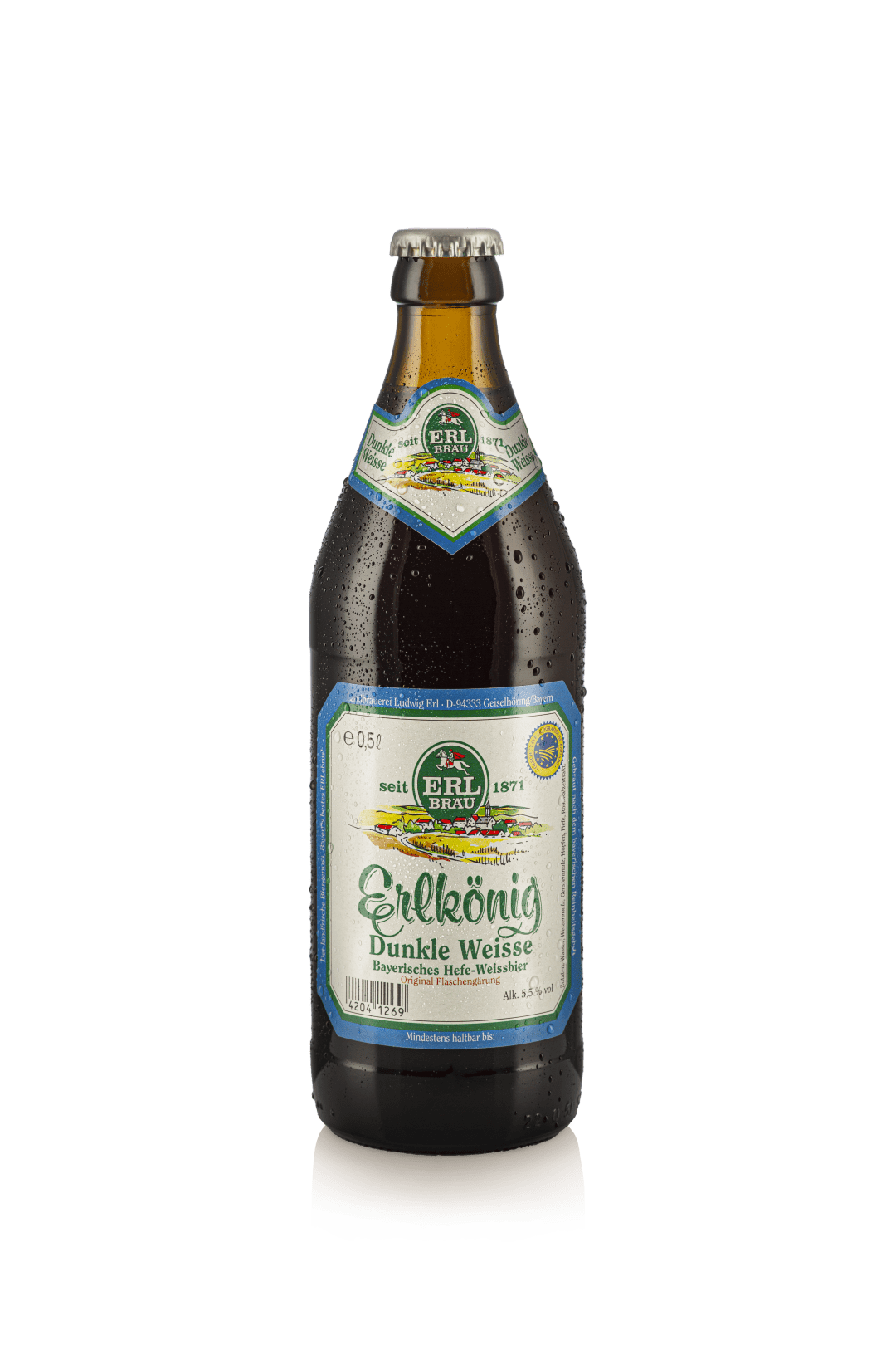 ERL-Bräu - Dunkle Weisse Flasche