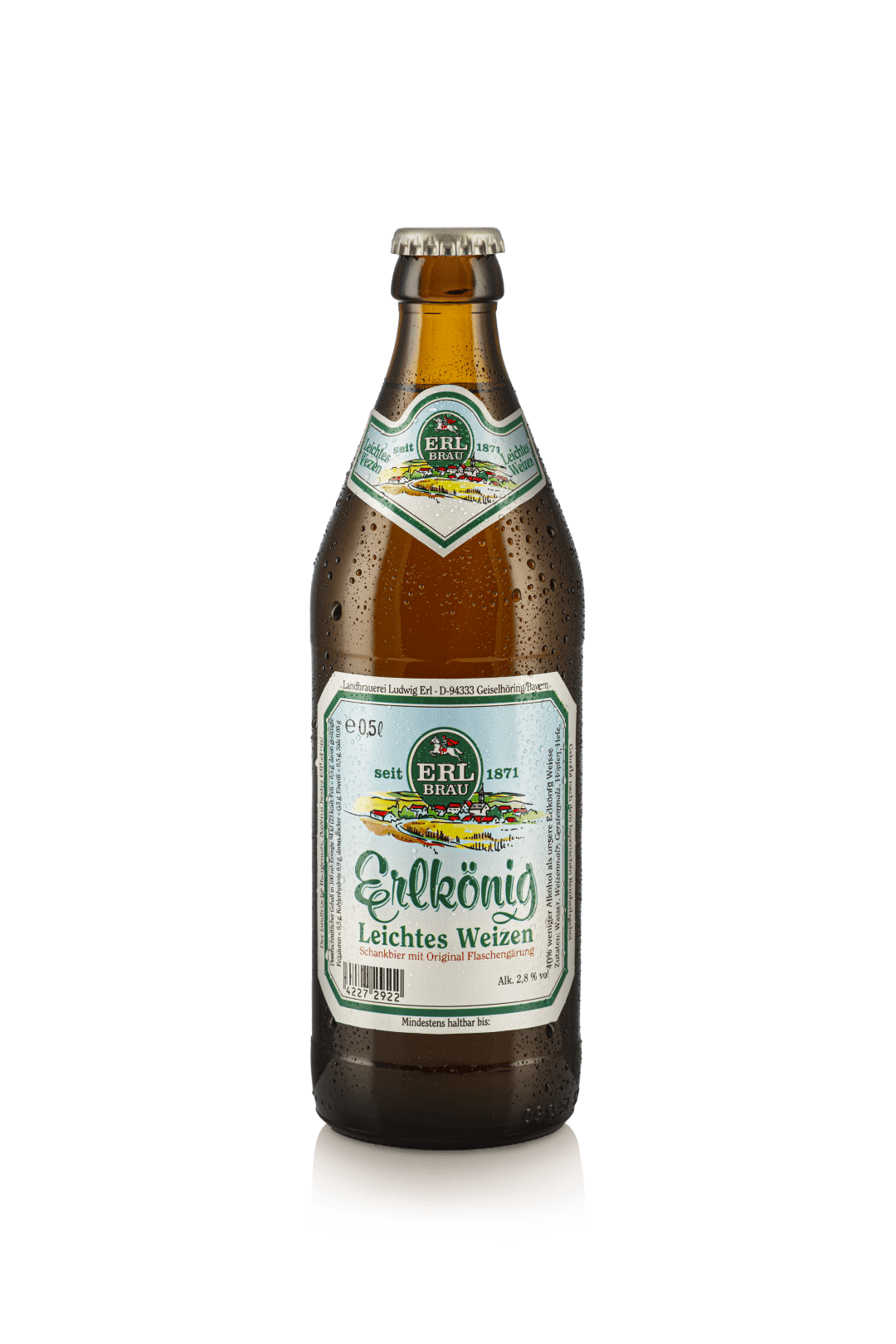 ERL-Bräu - Leichtes Weizen Flasche
