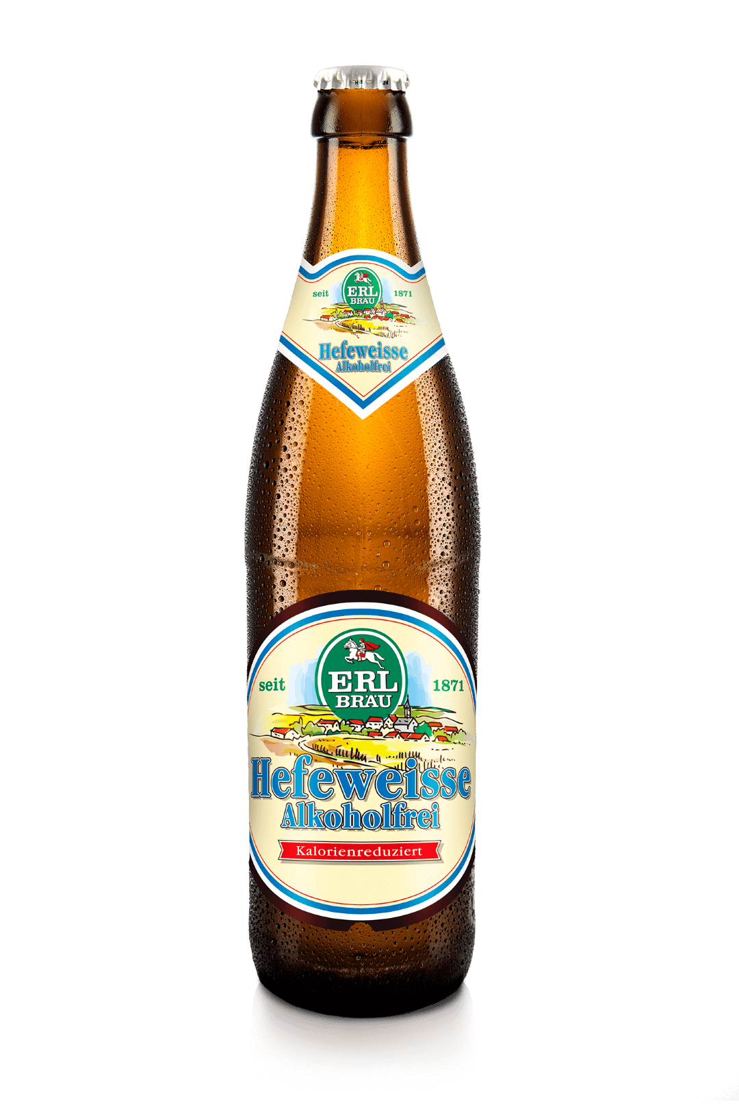 ERL-Bräu - Hefeweisse Alkoholfrei Flasche