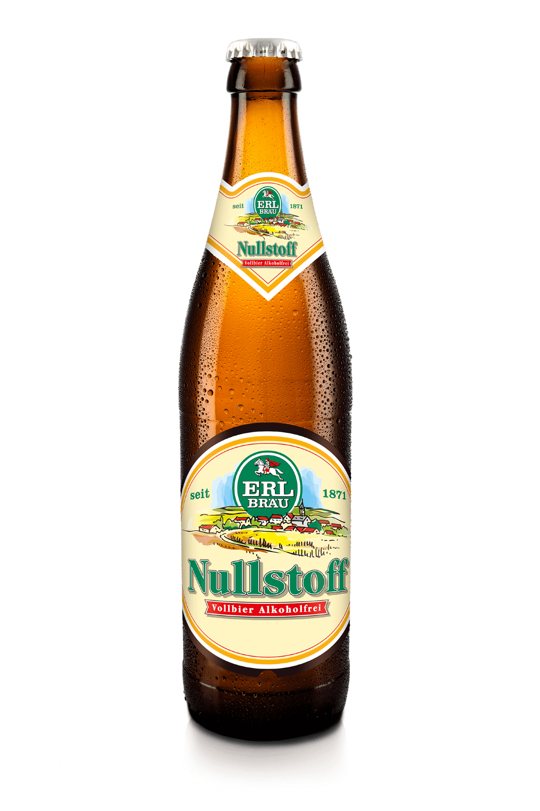 ERL-Bräu - Nullstoff Vollbier Alkoholfrei Flasche